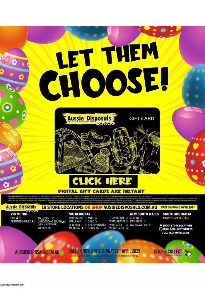 Easter Sale - Catalogue valid from 24 March to 27 April 2025 - page 28