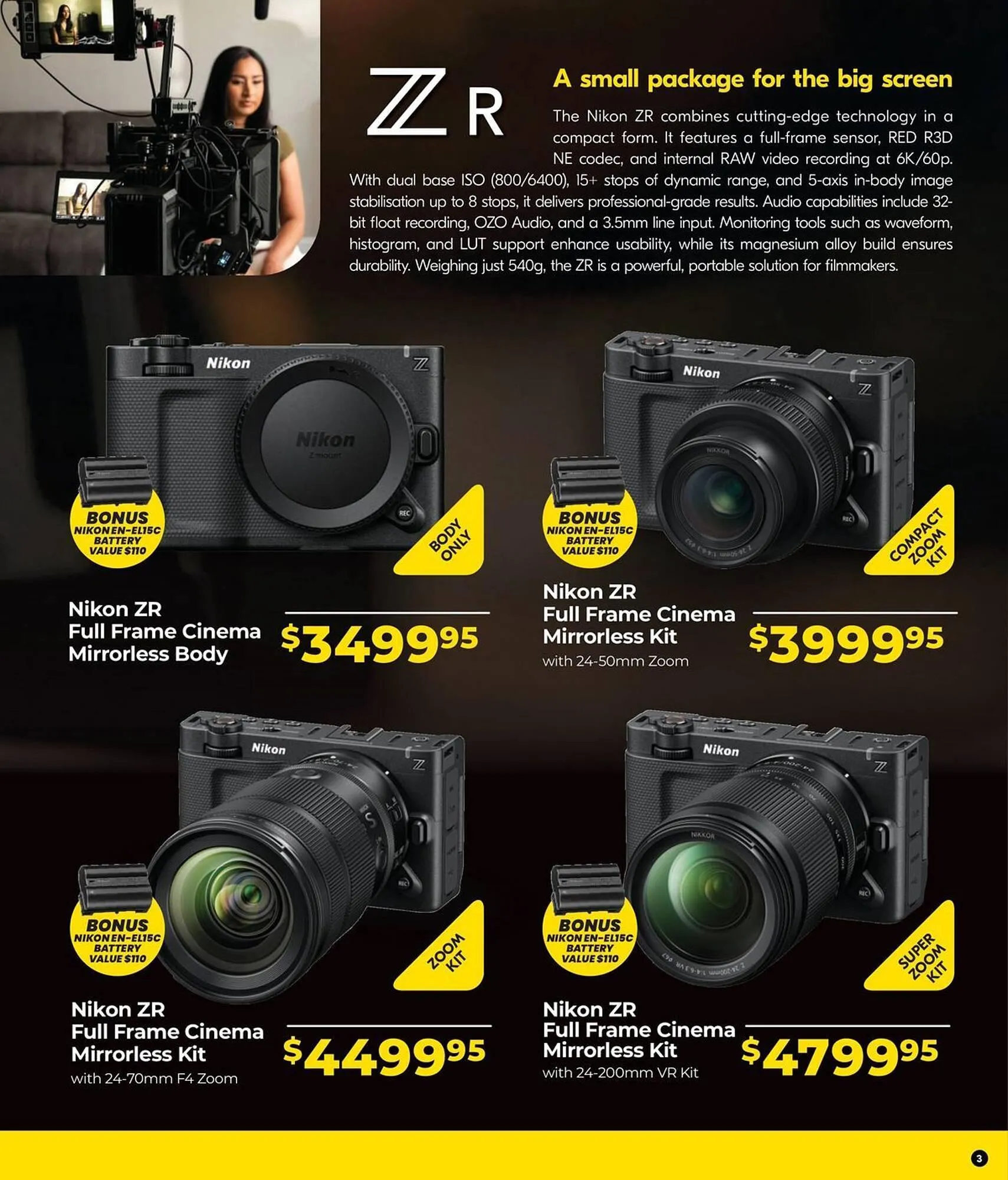 Teds Cameras catalogue - Catalogue valid from 3 November to 16 November 2025 - page 3