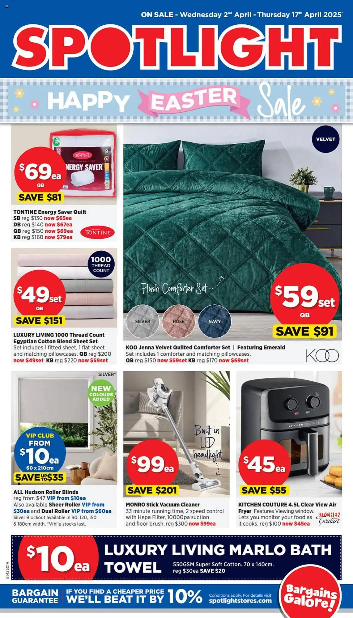 Spotlight catalogue - Catalogue valid from 2 April to 17 April 2025 - page 1