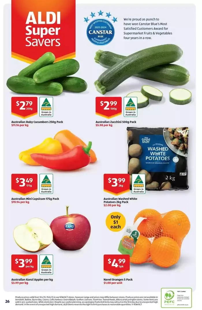 ALDI Special Buys - Catalogue valid from 16 April to 22 April 2025 - page 26