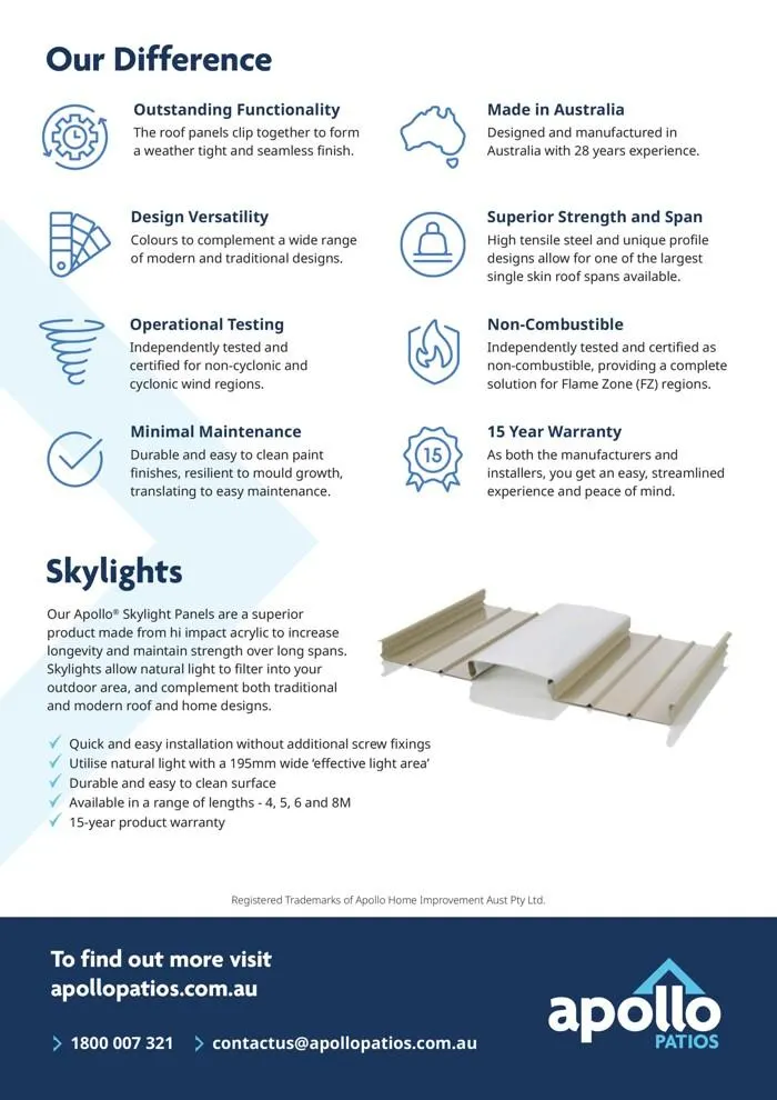 Unilink Single Skin Roofing - Catalogue valid from 3 July to 31 December 2025 - page 4