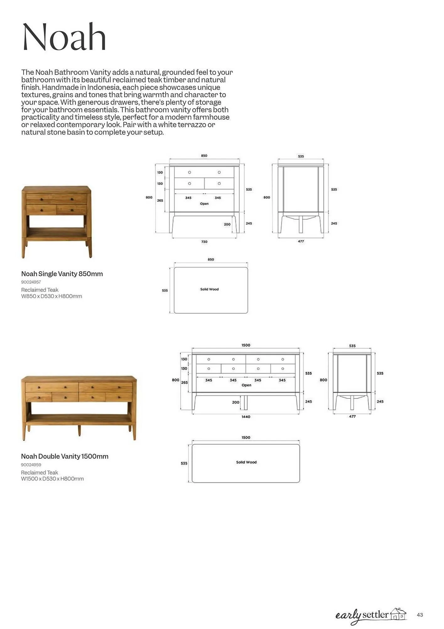 Early Settler catalogue - Catalogue valid from 12 March to 31 December 2026 - page 43
