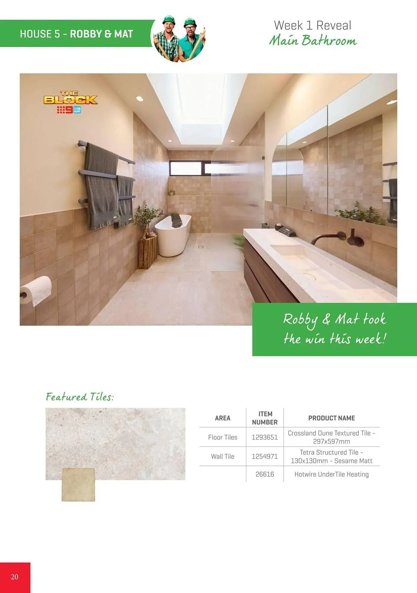 Beaumont Tiles catalogue - Catalogue valid from 25 August to 31 December 2025 - page 20