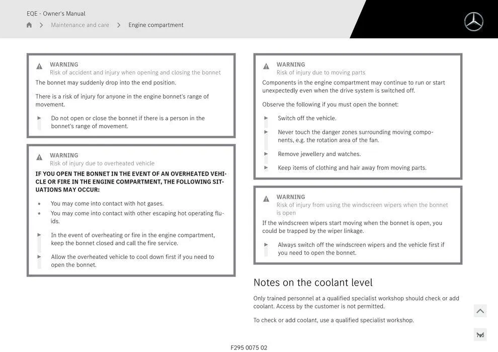 EQE Sedan - Catalogue valid from 11 September to 11 September 2025 - page 710