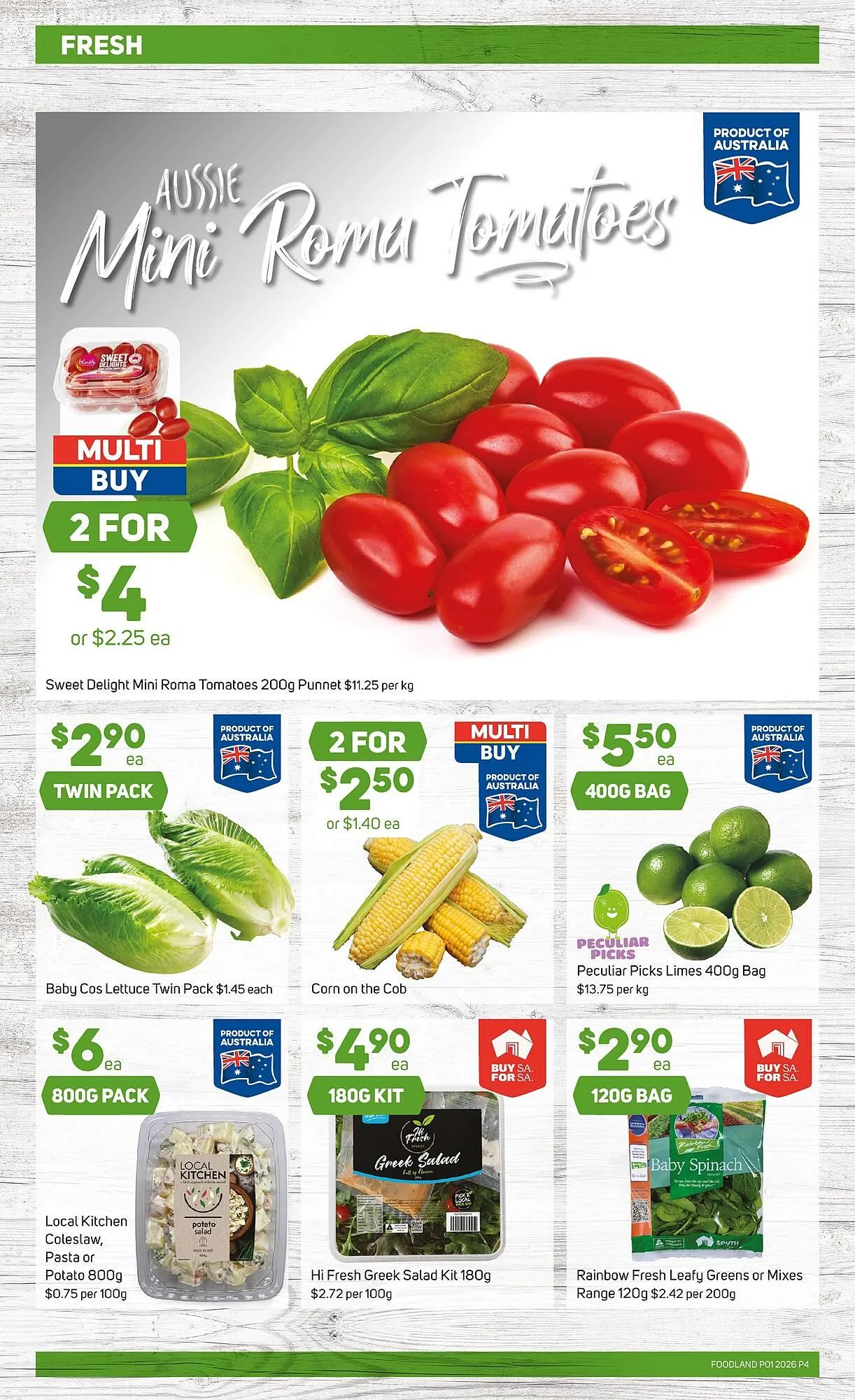 Foodland catalogue - Catalogue valid from 31 December to 6 January 2026 - page 4