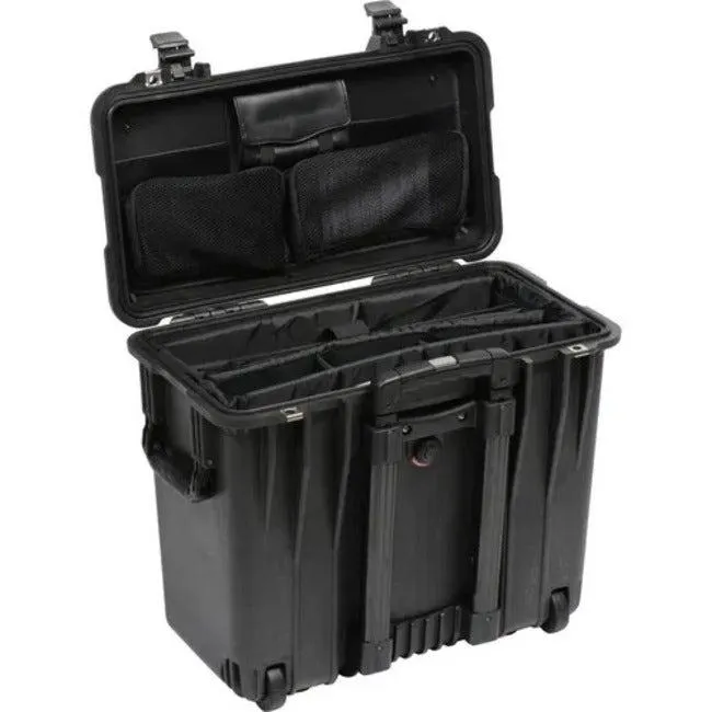 Pelican 1440 Black Case with Office Divider Lid