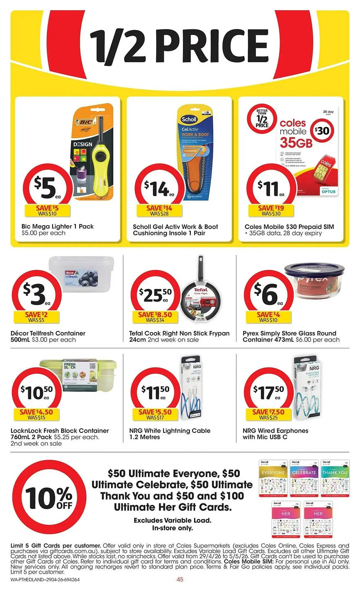 Coles catalogue - Catalogue valid from 29 April to 5 May 2026 - page 45