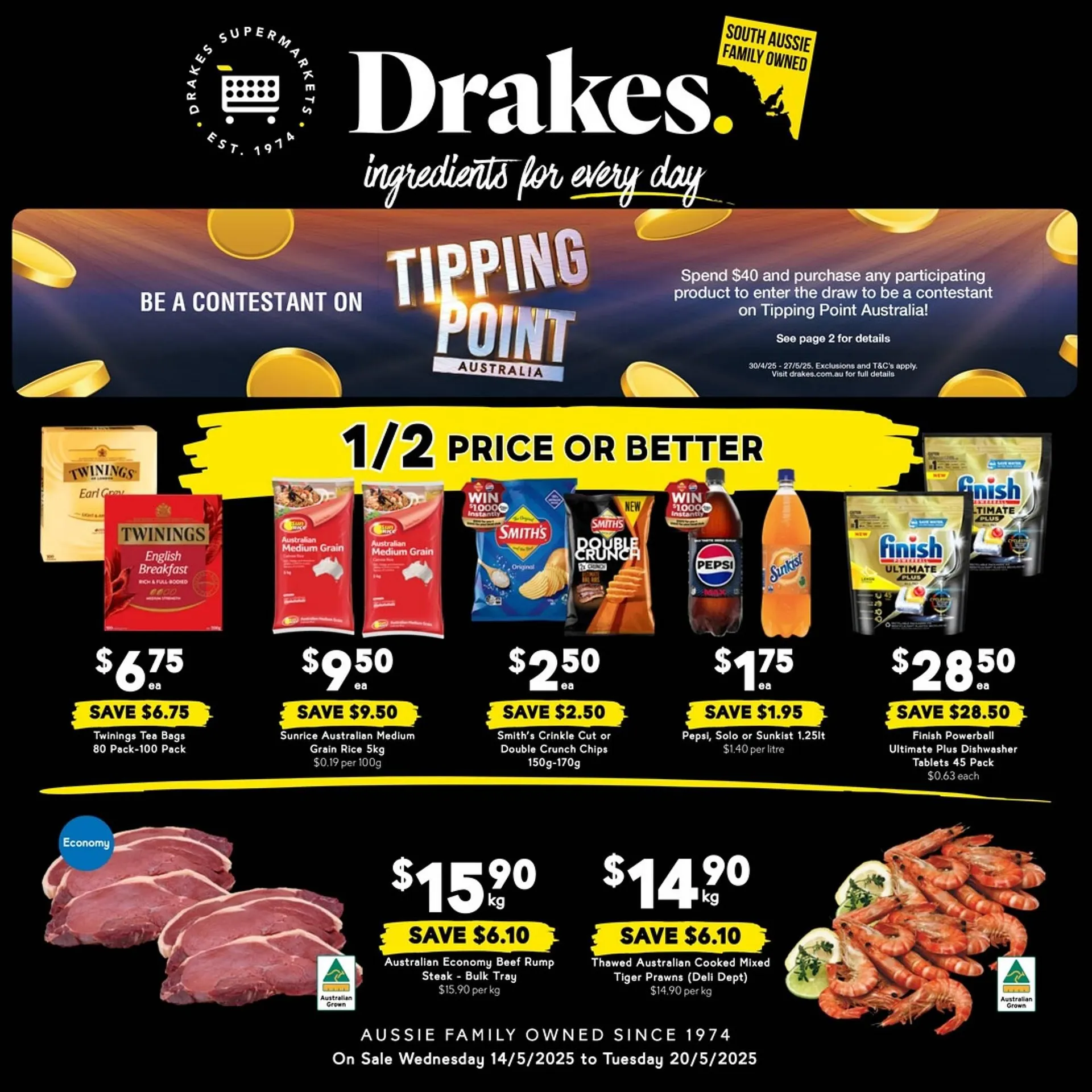 Drakes catalogue - Catalogue valid from 14 May to 20 May 2025 - page 1