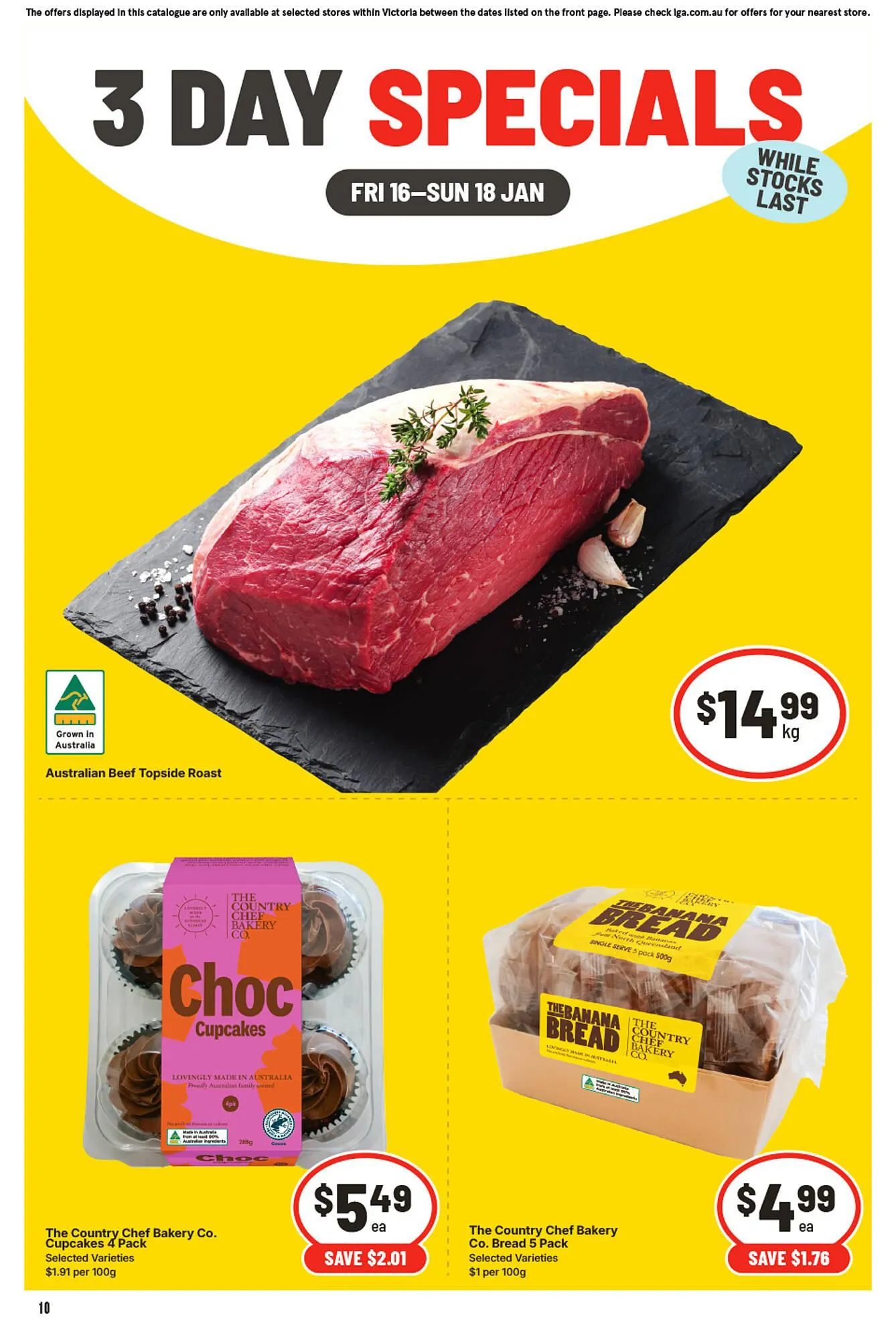 IGA catalogue - Catalogue valid from 16 January to 18 January 2026 - page 1