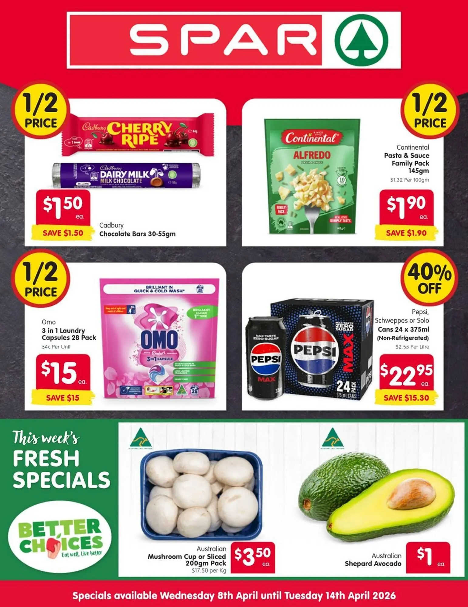 Spar catalogue - Catalogue valid from 8 April to 14 April 2026 - page 1