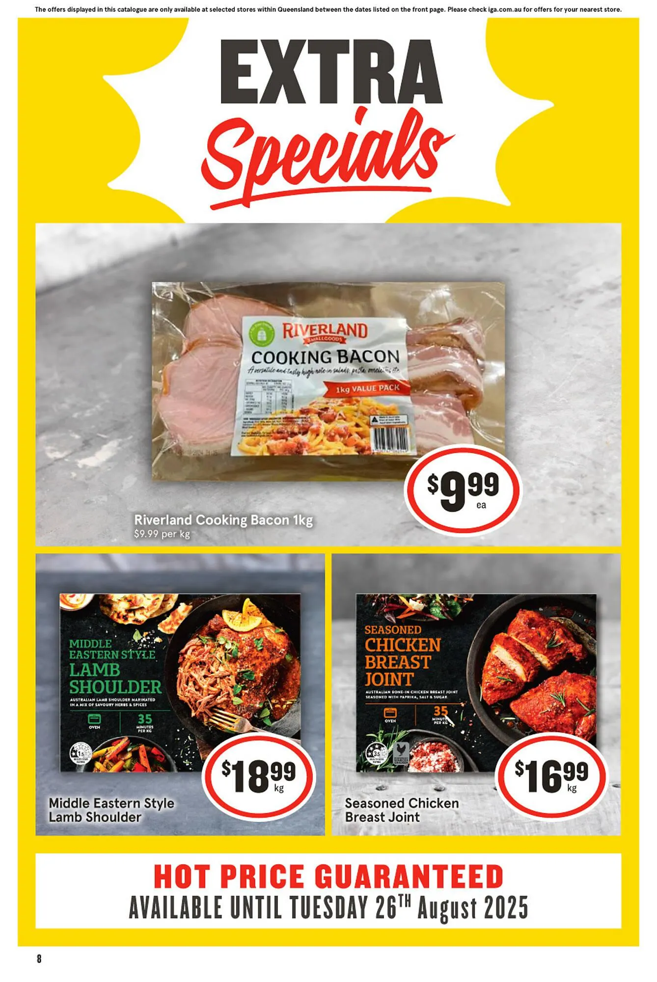 IGA catalogue - Catalogue valid from 30 July to 26 August 2025 - page 3