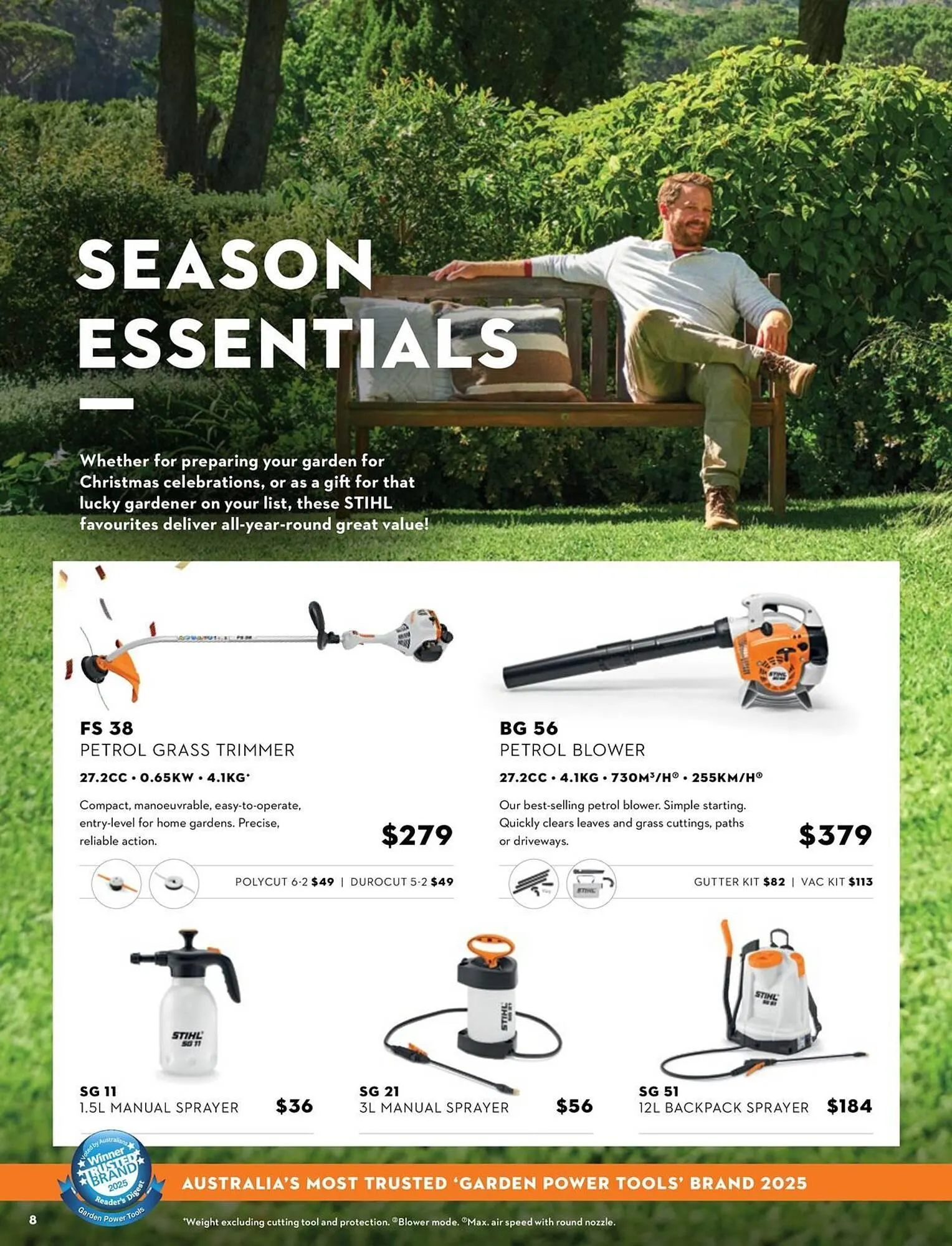 STIHL catalogue - Catalogue valid from 3 November to 1 January 2026 - page 8