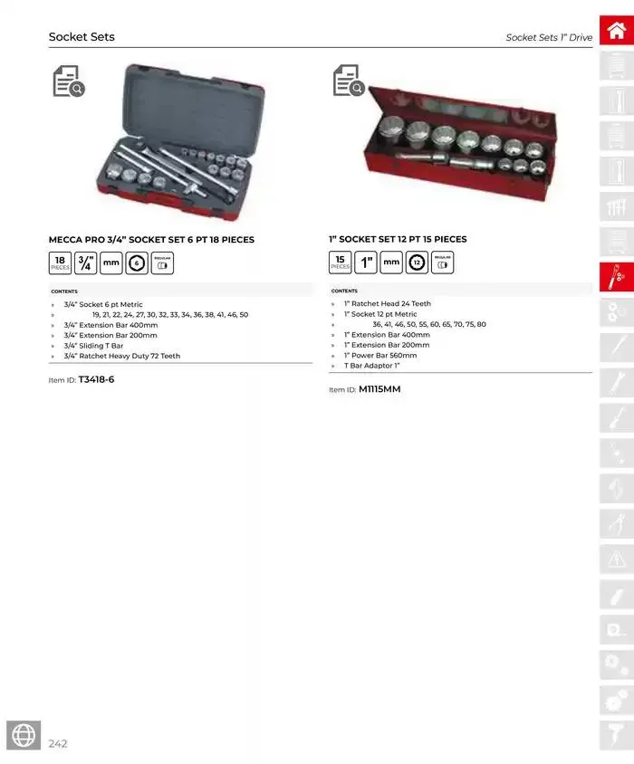 Product Catalogue - Catalogue valid from 28 March to 31 December 2025 - page 243