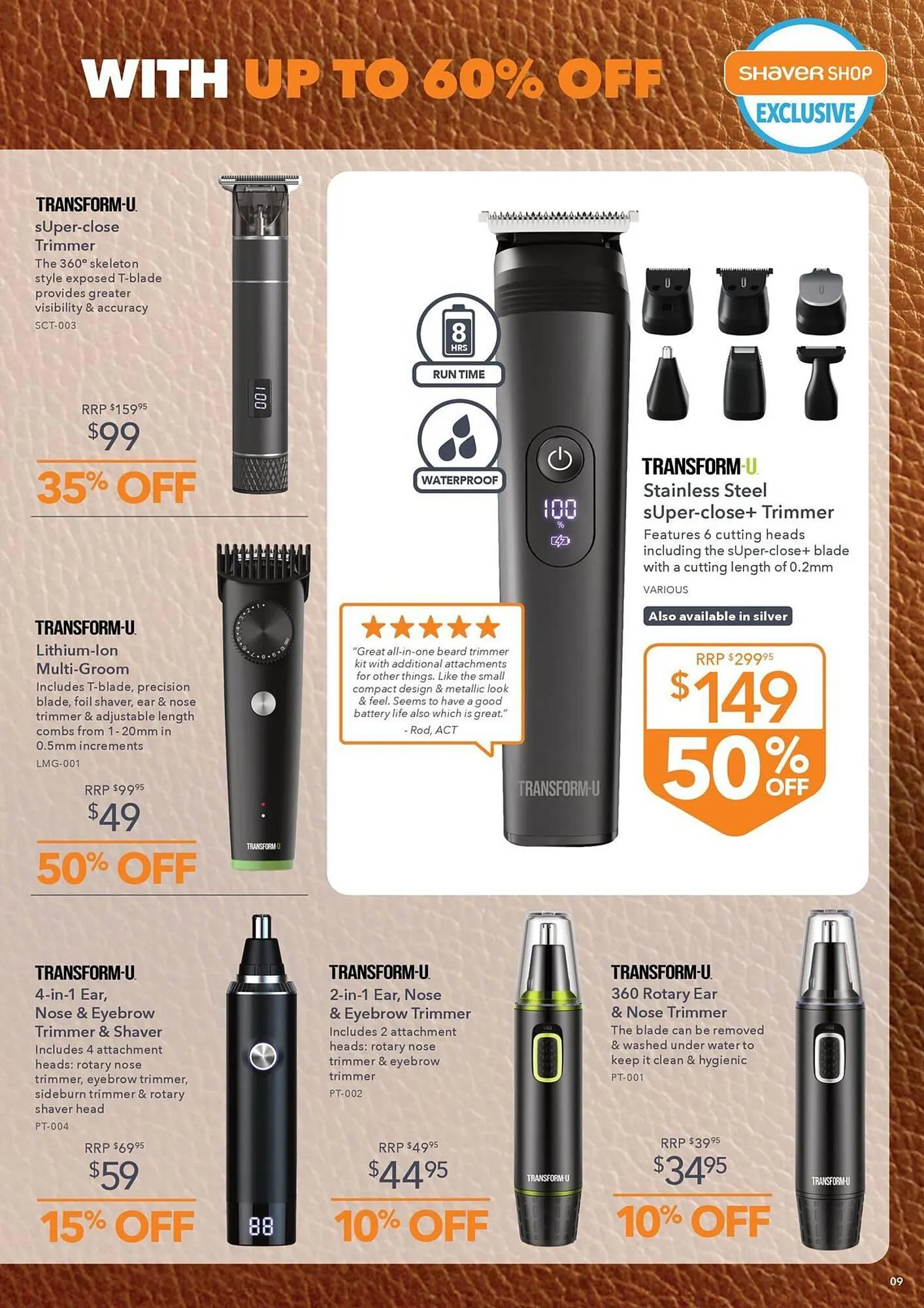 Shaver Shop catalogue - Catalogue valid from 13 August to 9 September 2025 - page 9