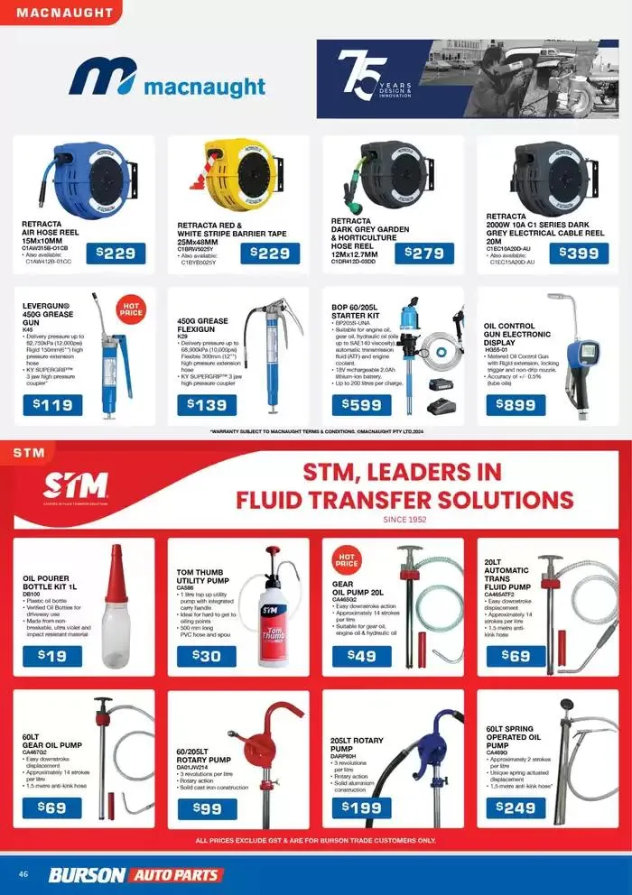  Tools And Equipment - Catalogue valid from 1 April to 30 June 2025 - page 46