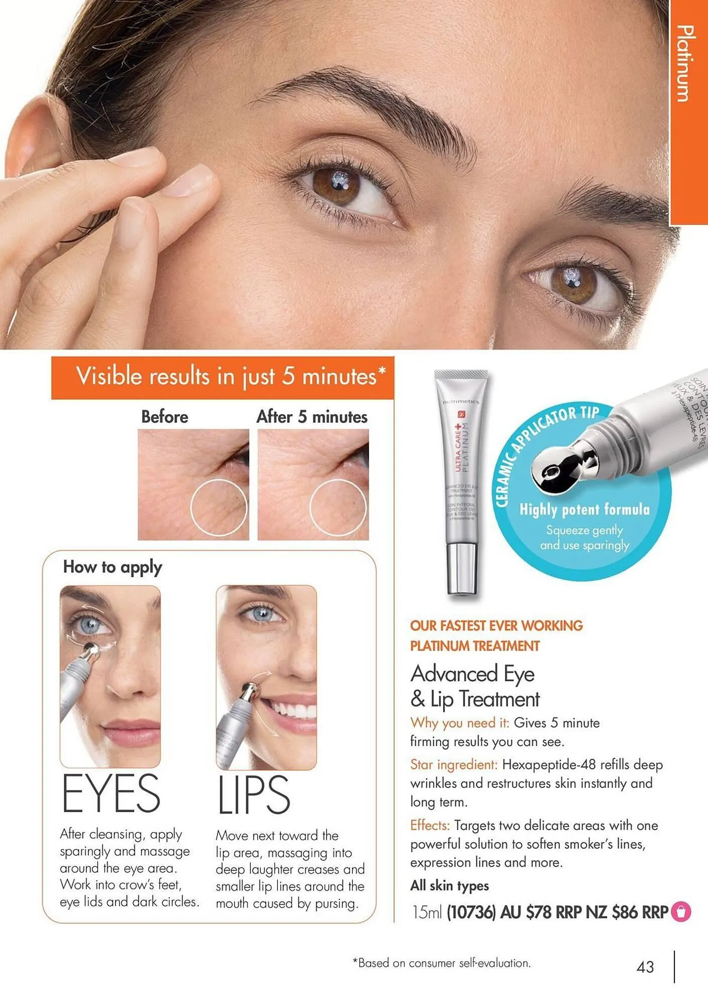 Nutrimetics catalogue - Catalogue valid from 7 August to 31 December 2025 - page 43