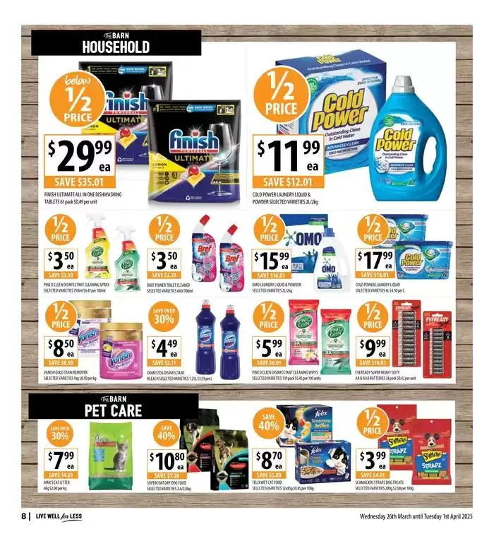 Weekly Specials - 26/03 - Catalogue valid from 26 March to 1 April 2025 - page 8