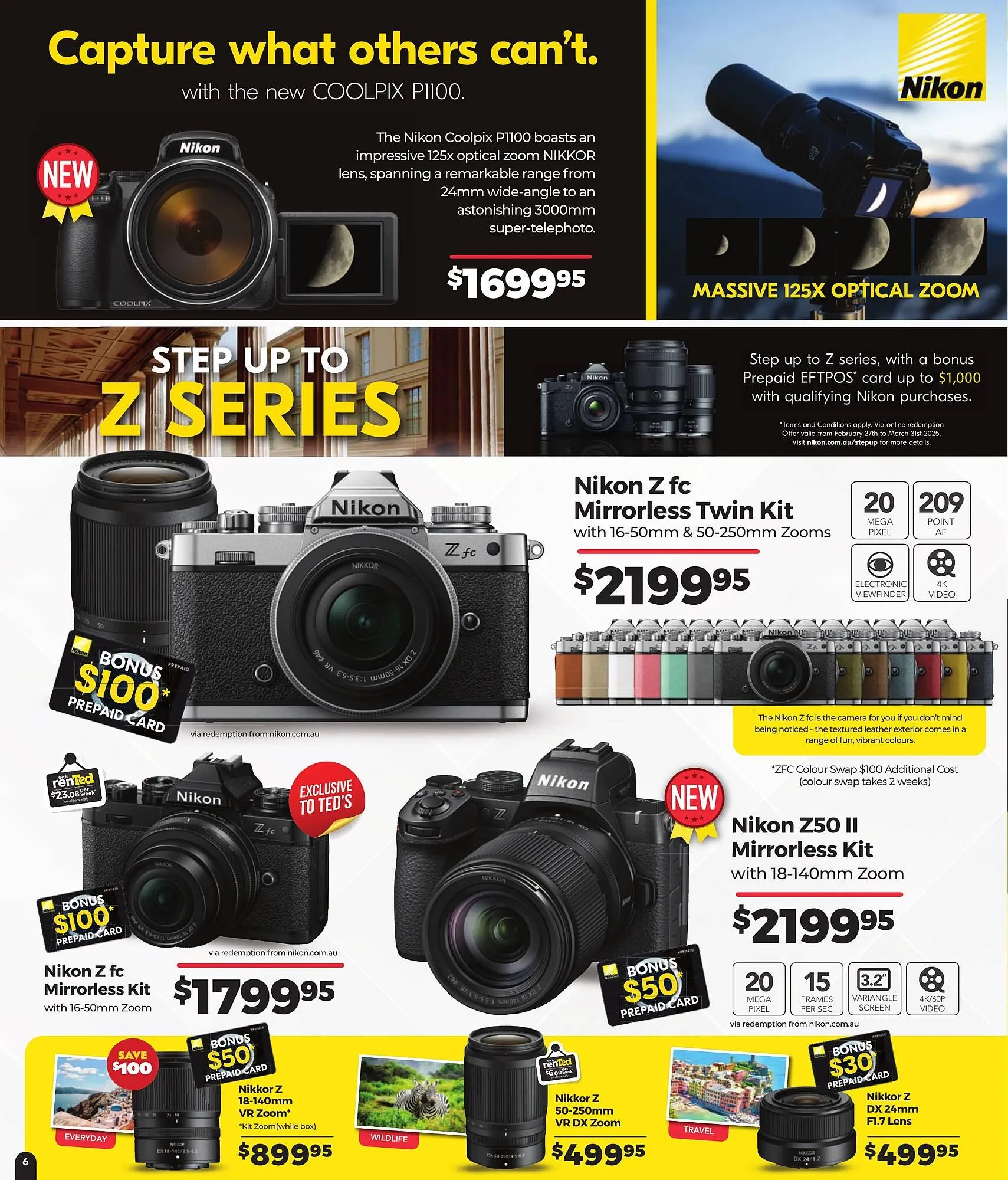 Teds Cameras catalogue - Catalogue valid from 3 March to 31 March 2025 - page 6