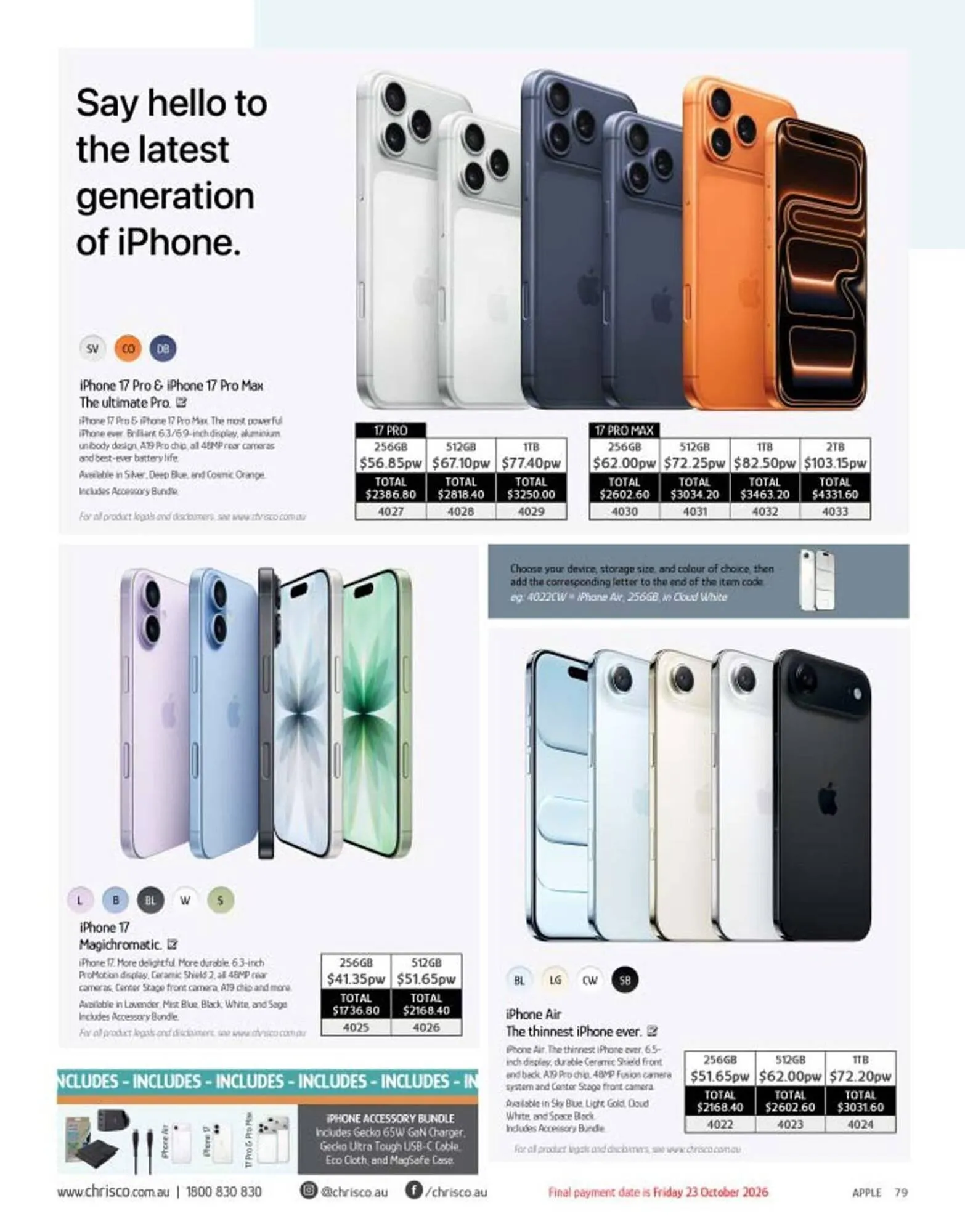 Chrisco Hampers catalogue - Catalogue valid from 26 January to 31 December 2026 - page 77