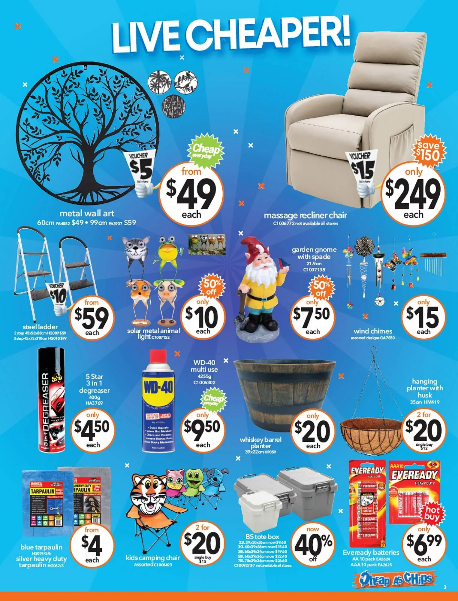 Cheap as Chips catalogue - Catalogue valid from 20 August to 2 September 2025 - page 3