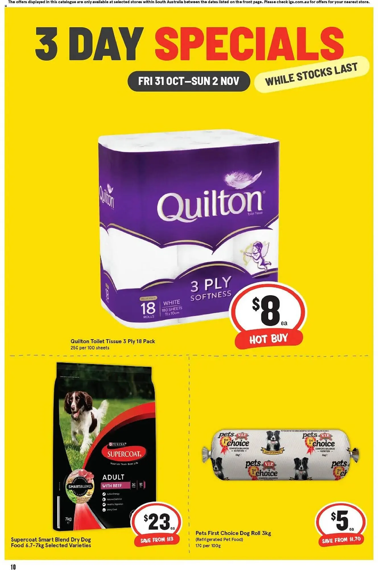 IGA catalogue - Catalogue valid from 31 October to 2 November 2025 - page 4