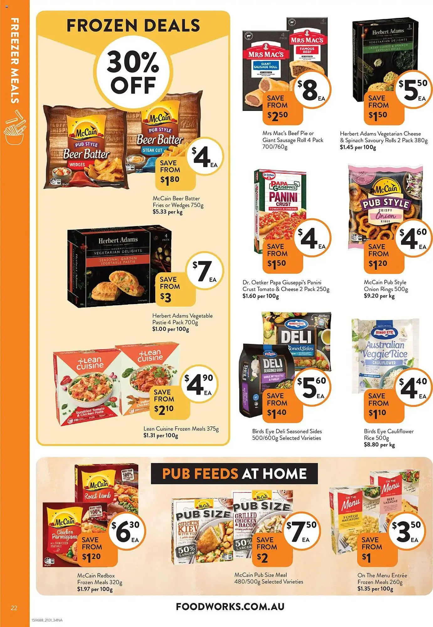 Foodworks catalogue - Catalogue valid from 21 January to 27 January 2026 - page 22