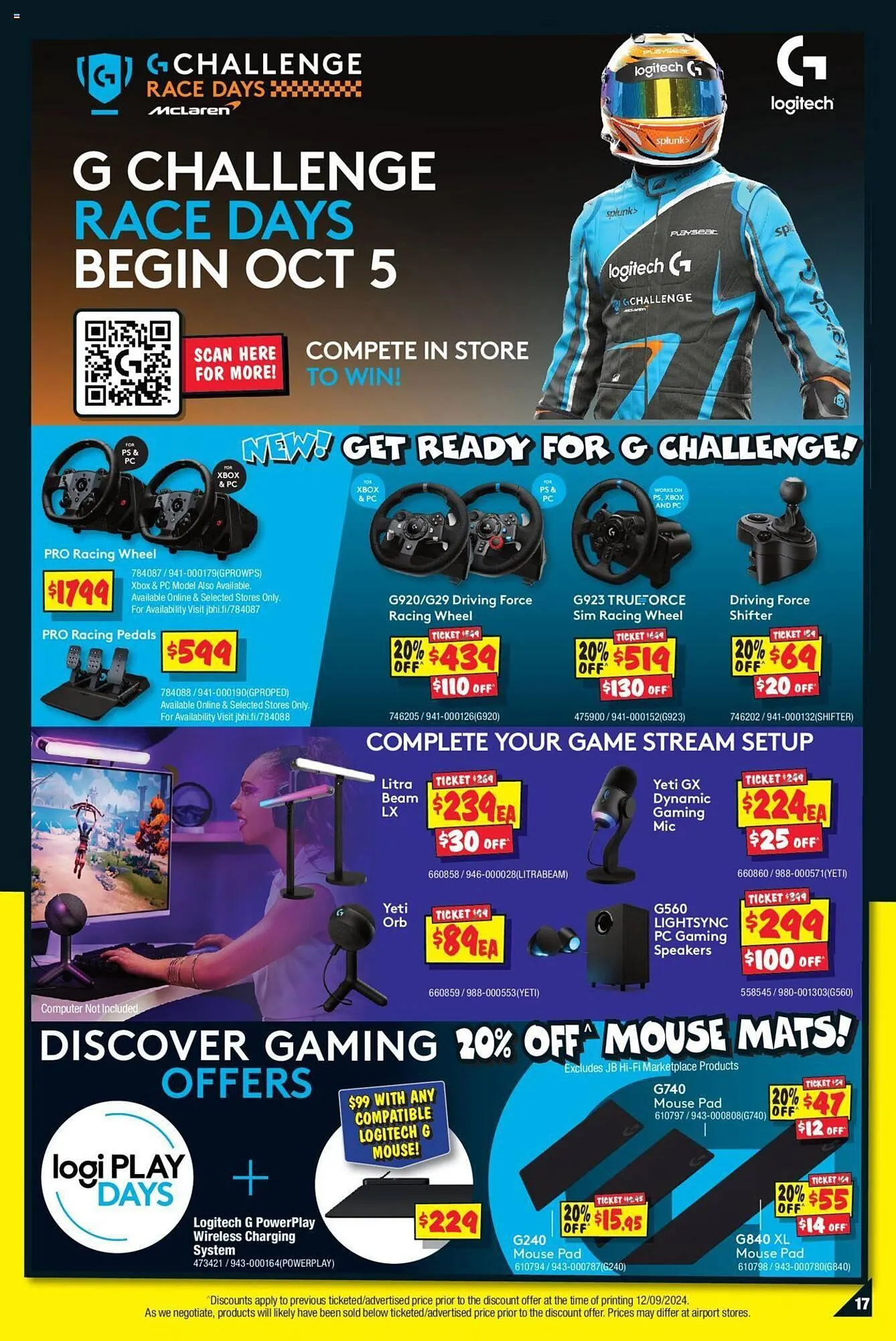 JB Hi-Fi catalogue - Catalogue valid from 26 September to 16 October 2024 - page 17