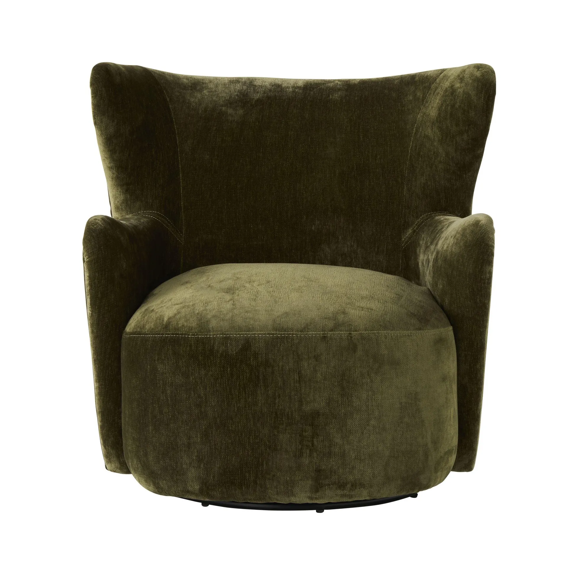 Mara Swivel Armchair Khaki Green