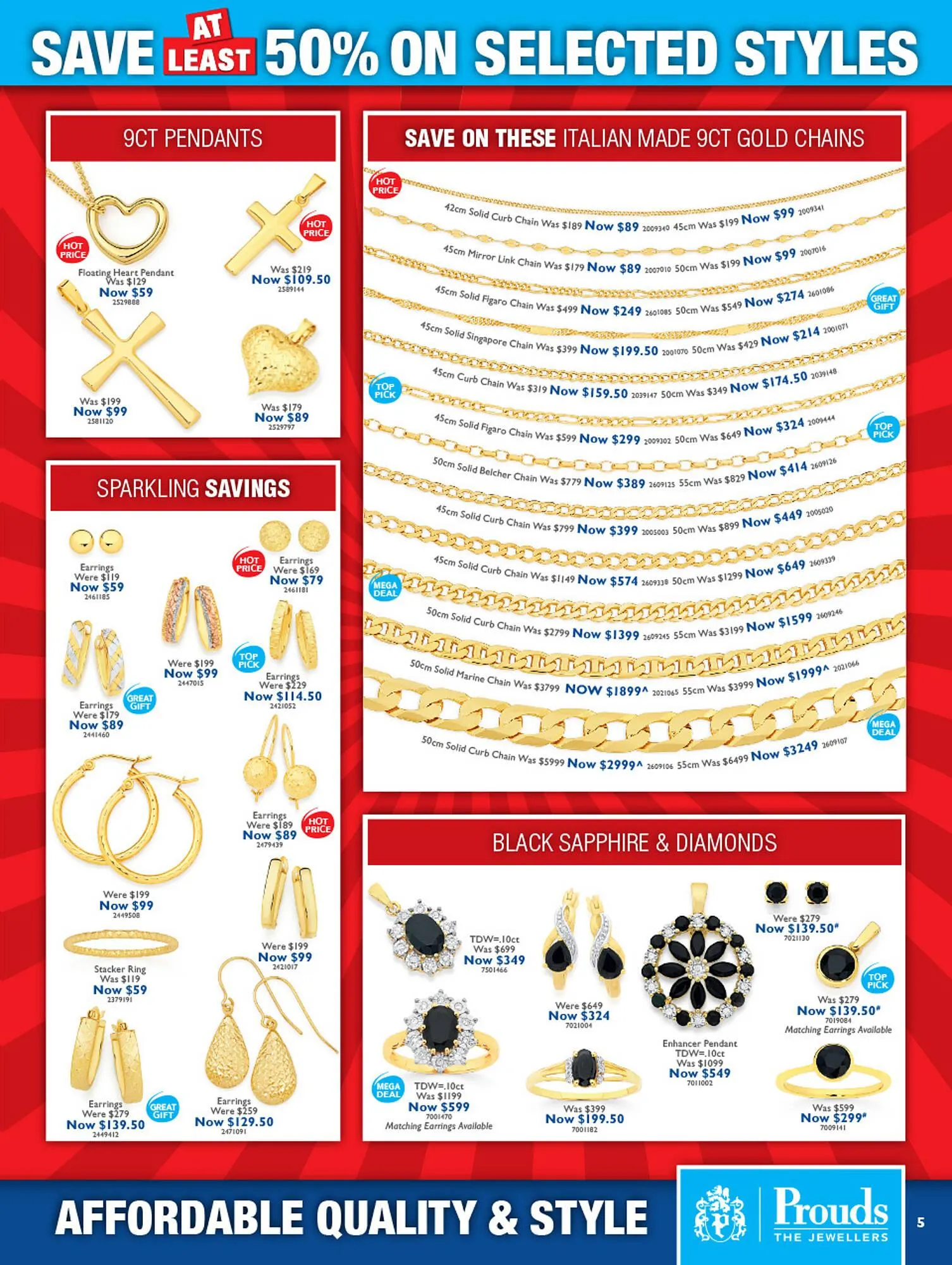 Prouds catalogue - Catalogue valid from 30 December to 26 January 2025 - page 5