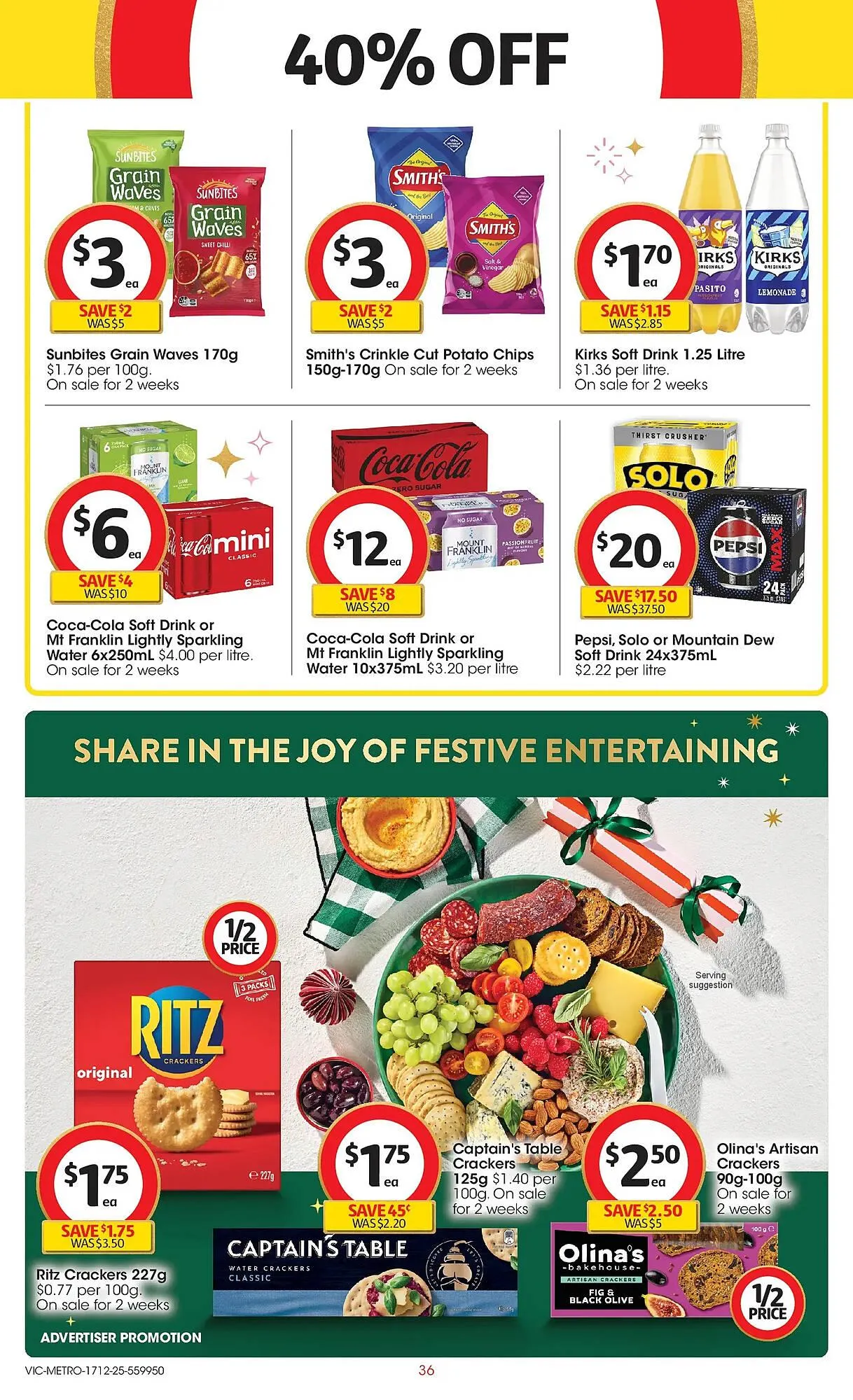 Coles catalogue - Catalogue valid from 17 December to 24 December 2025 - page 36