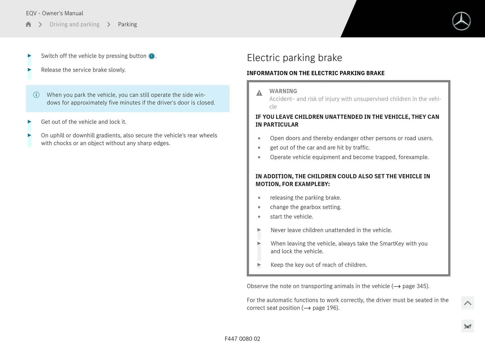 Mercedes-Benz catalogue - Catalogue valid from 11 September to 11 September 2025 - page 347