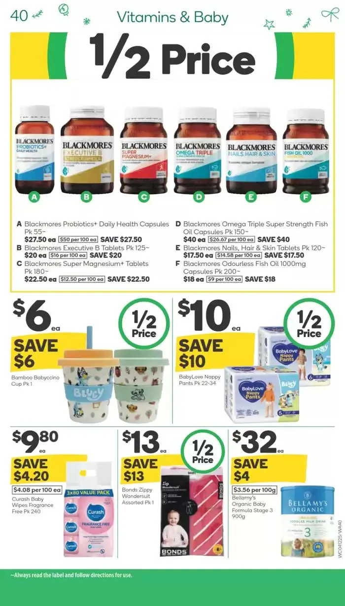 Weekly Specials - 04/12 - Catalogue valid from 4 December to 10 December 2024 - page 40