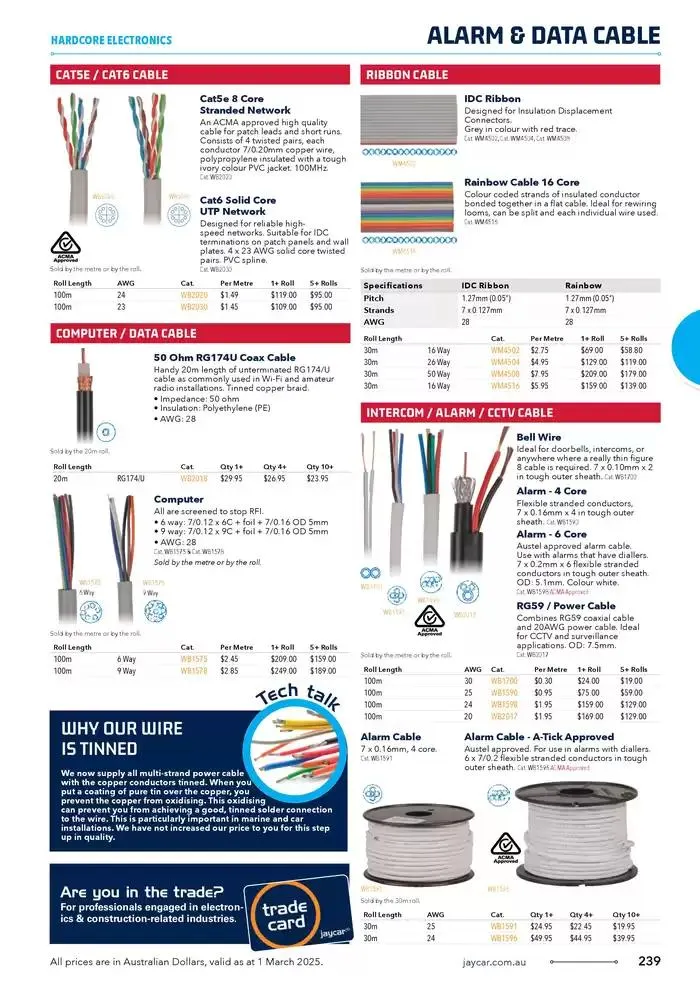 Celebrating 40 Years In Electronics - Catalogue valid from 4 March to 31 March 2025 - page 239