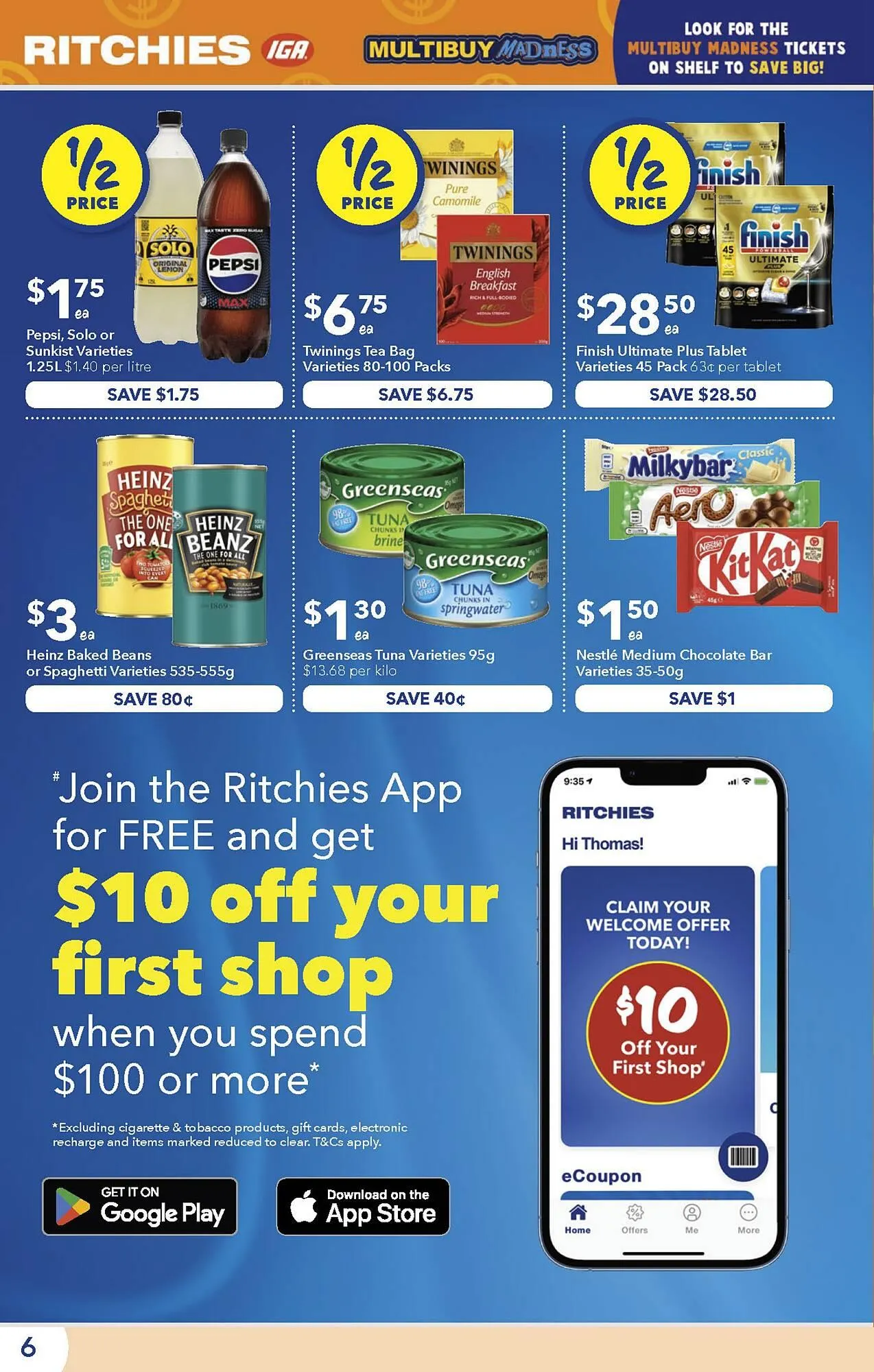 Ritchies catalogue - Catalogue valid from 30 July to 5 August 2025 - page 6