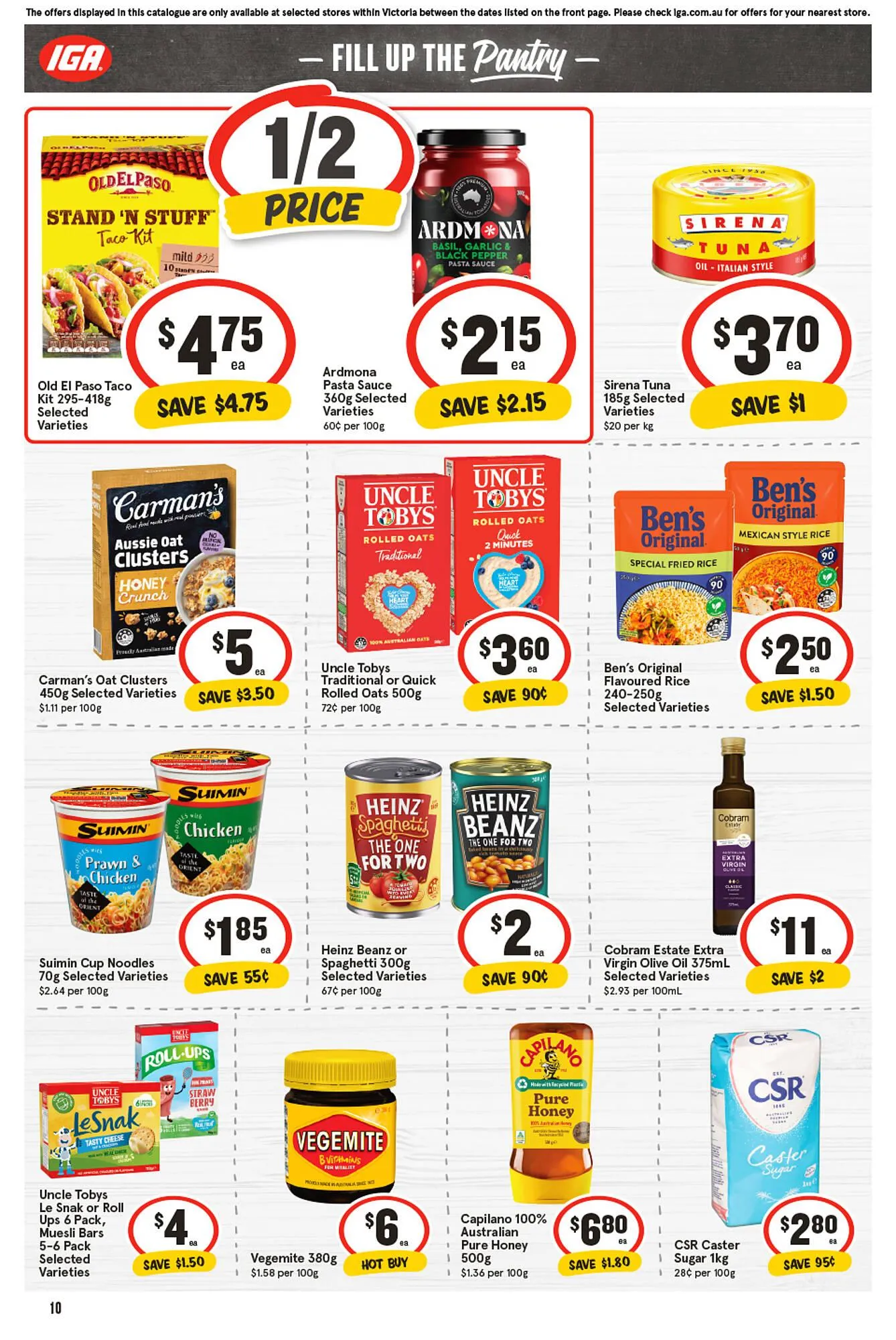 IGA catalogue - Catalogue valid from 1 October to 7 October 2025 - page 11