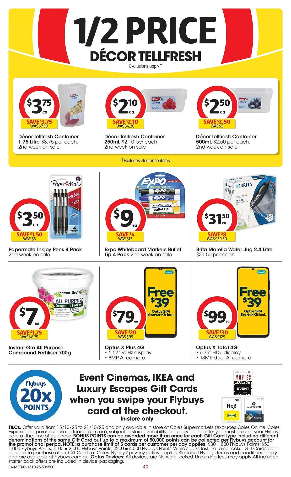 Coles catalogue - Catalogue valid from 14 October to 21 October 2025 - page 49
