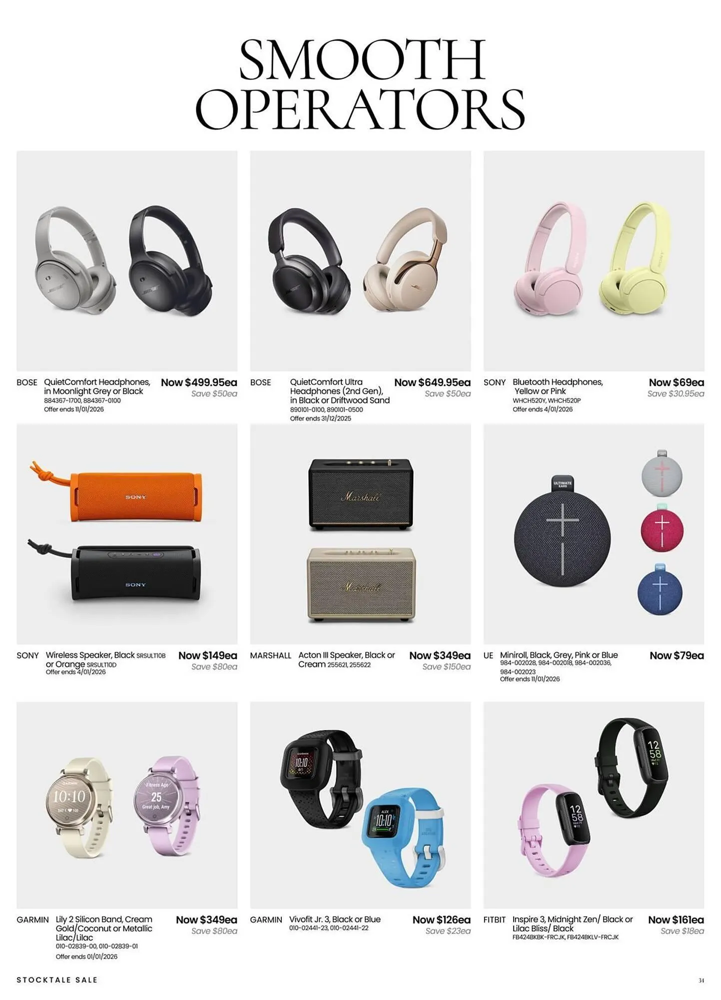 Myer catalogue - Catalogue valid from 26 December to 7 January 2026 - page 34