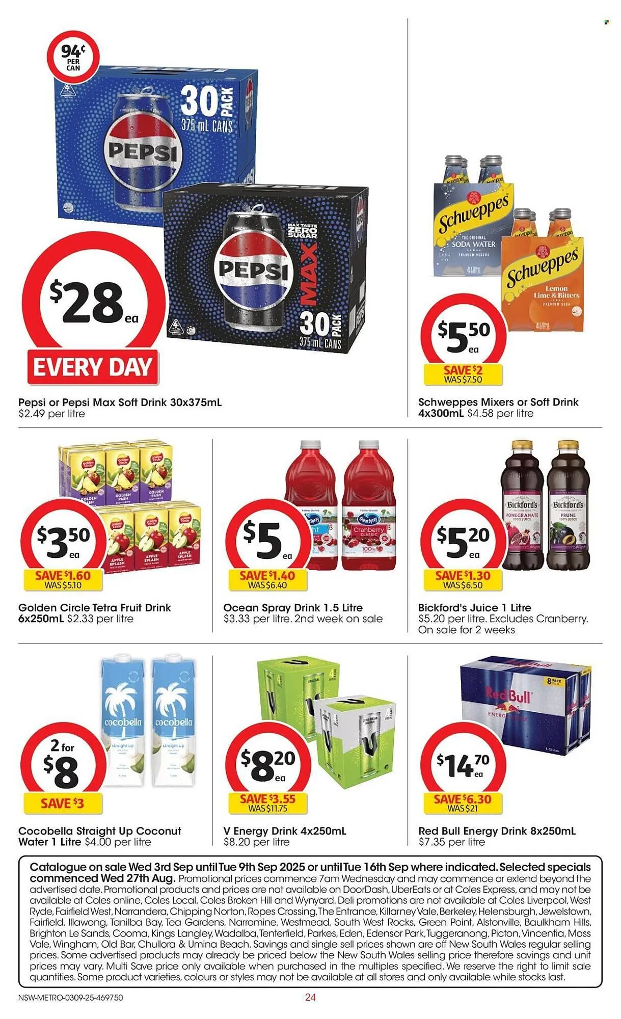 Coles catalogue - Catalogue valid from 3 September to 9 September 2025 - page 24