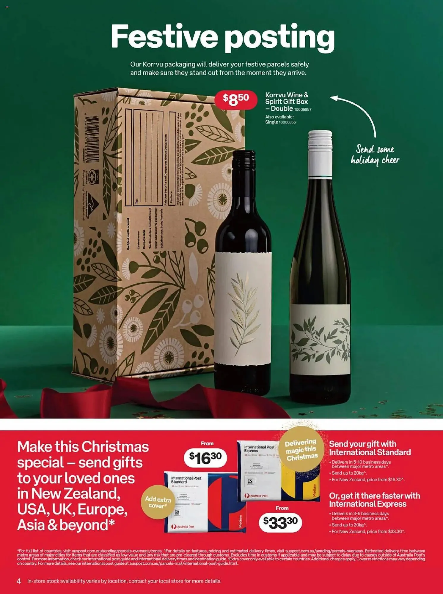 Australia Post catalogue - Catalogue valid from 11 November to 24 December 2025 - page 4