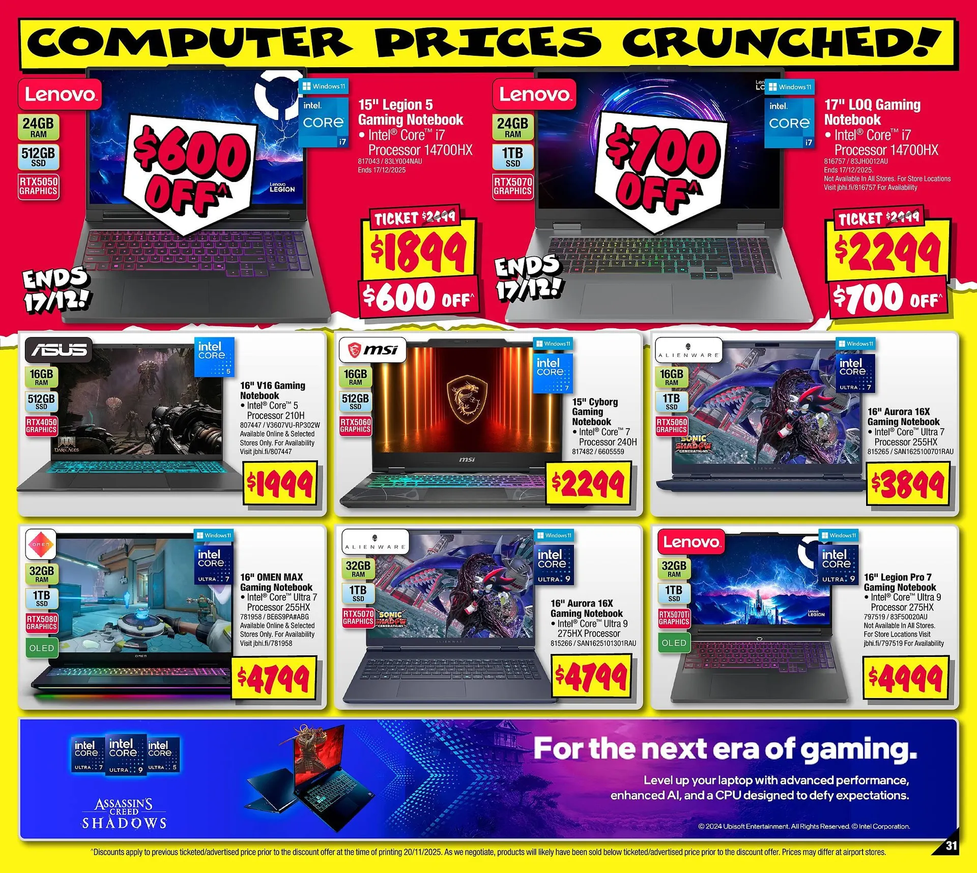 JB Hi-Fi catalogue - Catalogue valid from 4 December to 24 December 2025 - page 31
