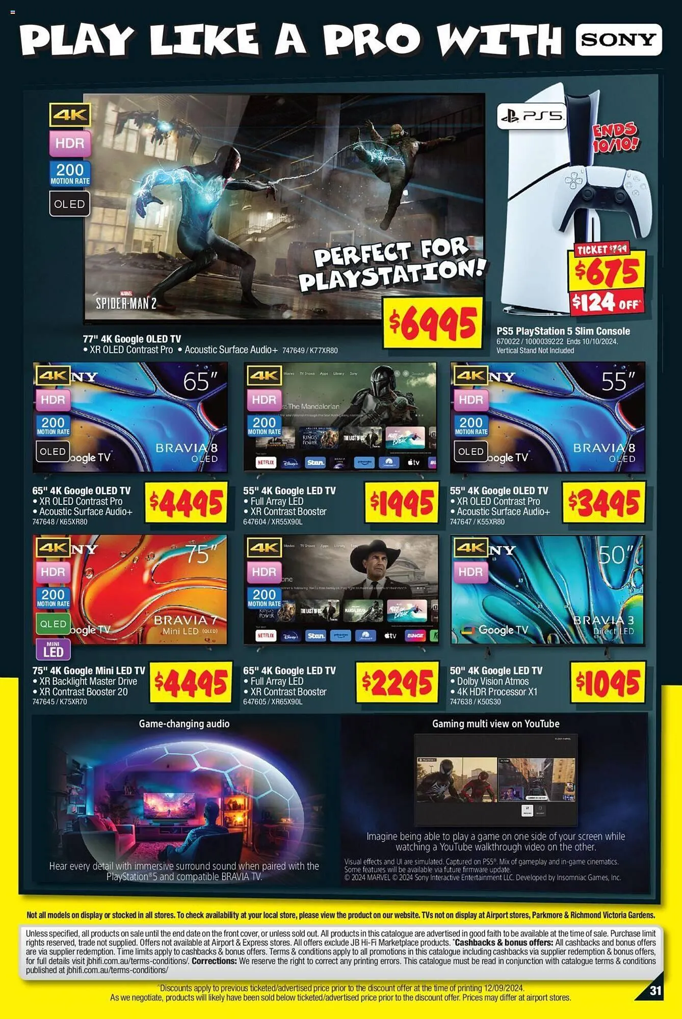 JB Hi-Fi catalogue - Catalogue valid from 26 September to 16 October 2024 - page 31