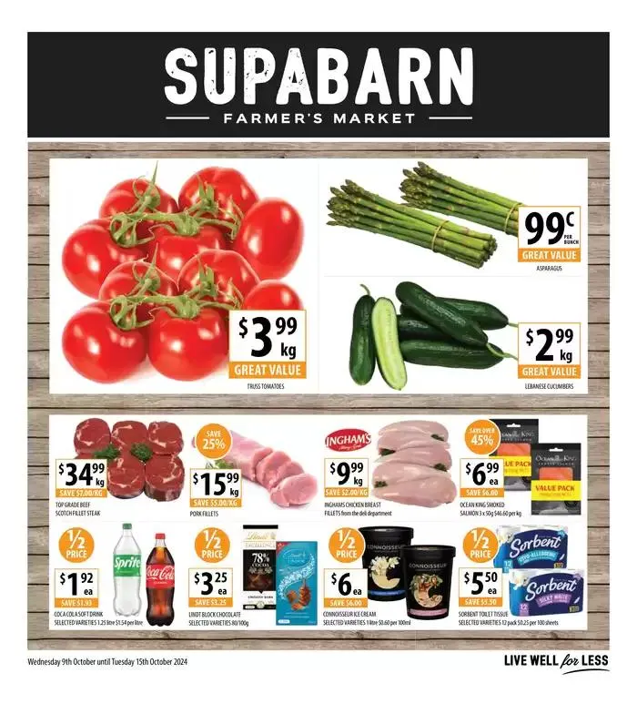 Weekly Specials - 09/10 - 1