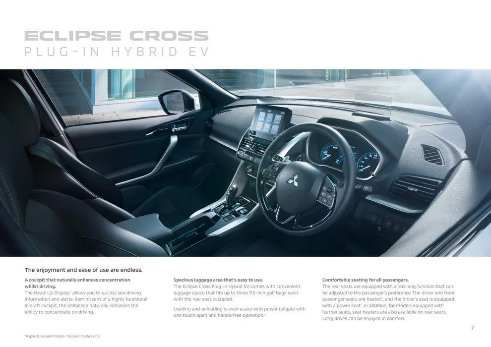 Eclipse Cross - Catalogue valid from 4 April to 31 January 2025 - page 7