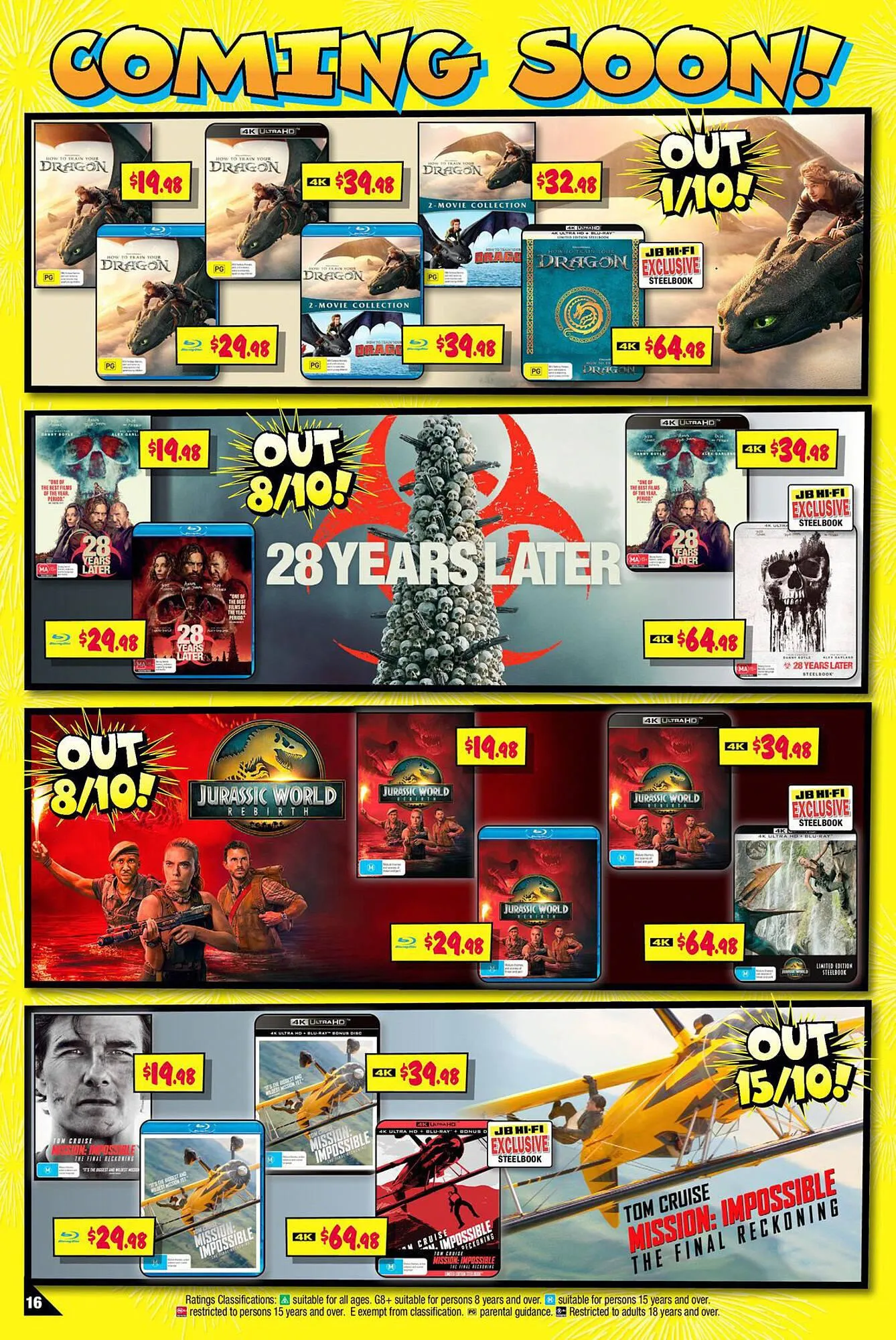 JB Hi-Fi catalogue - Catalogue valid from 22 September to 5 October 2025 - page 16