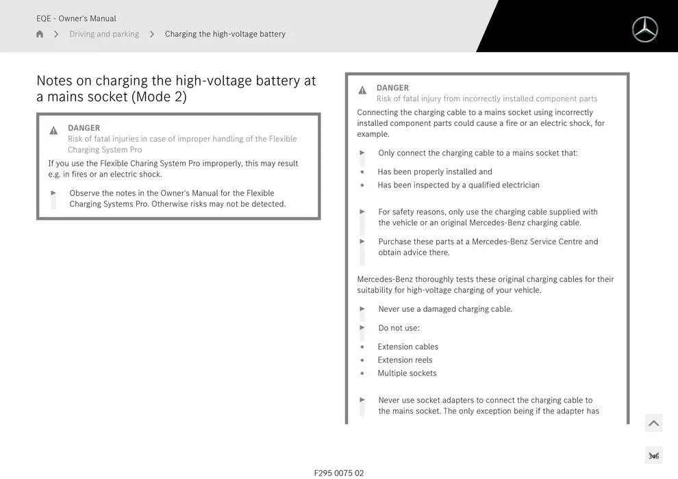 EQE Sedan - Catalogue valid from 11 September to 11 September 2025 - page 346