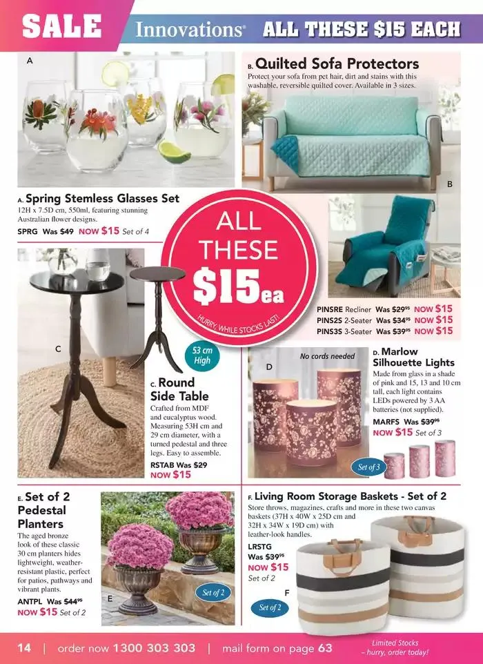  March Mega Sale - Catalogue valid from 1 March to 31 March 2025 - page 14