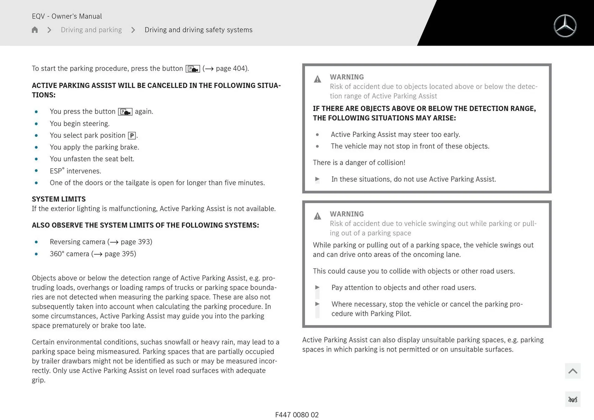 Mercedes-Benz catalogue - Catalogue valid from 11 September to 11 September 2025 - page 403