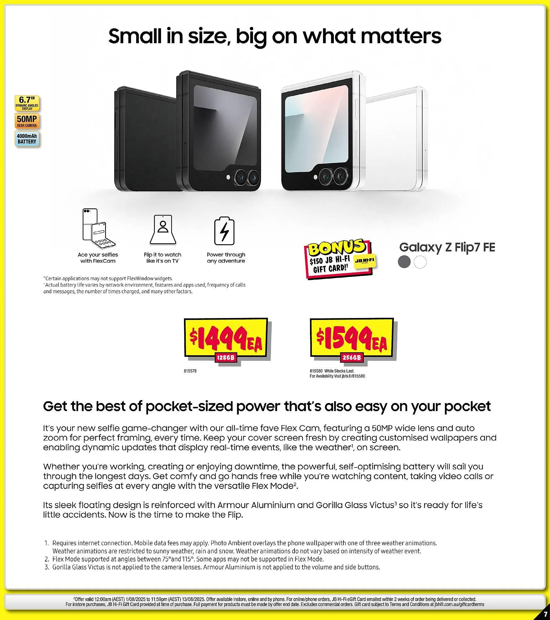 JB Hi-Fi catalogue - Catalogue valid from 1 August to 13 August 2025 - page 7