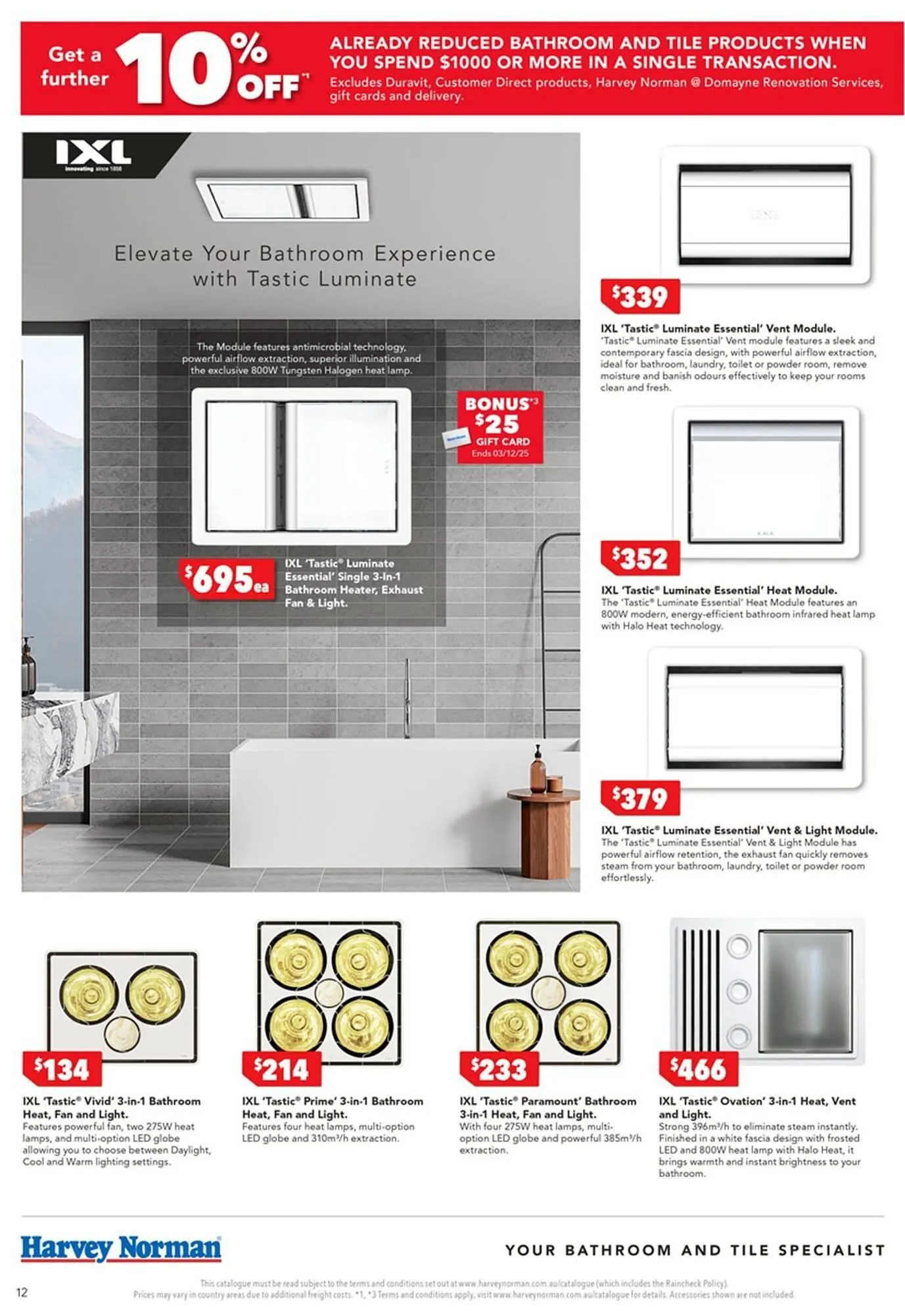 Harvey Norman catalogue - Catalogue valid from 13 November to 3 December 2025 - page 12