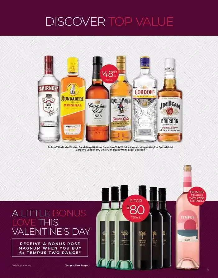 Romance your Tastebuds. - Catalogue valid from 29 January to 25 February 2025 - page 7